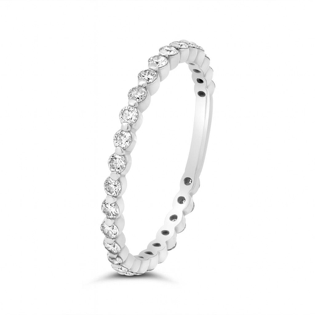 3/4 Way Diamond Band - 123013-R