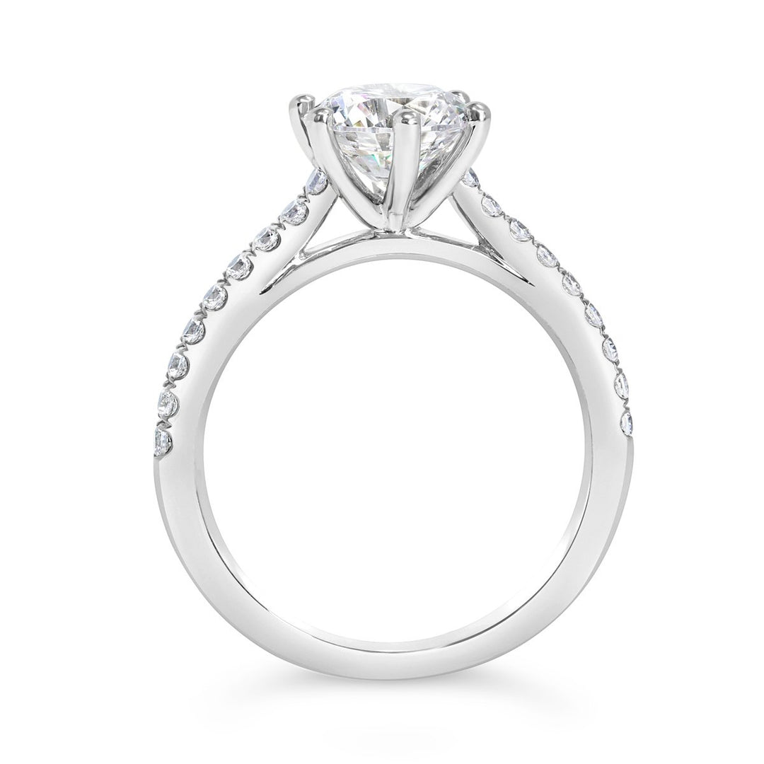 Classic Diamond Engagement Ring - The Diamond Guys