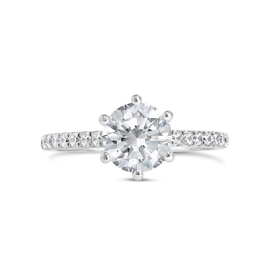 Classic Diamond Engagement Ring - The Diamond Guys