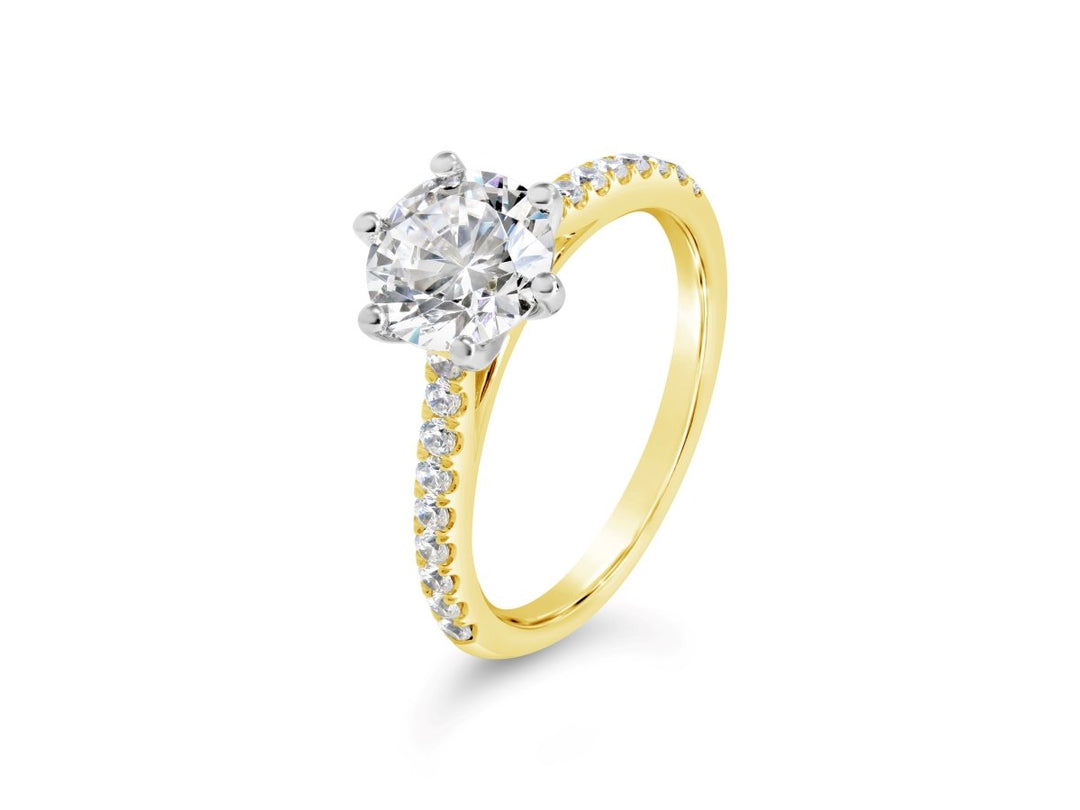 Classic Diamond Engagement Ring - The Diamond Guys