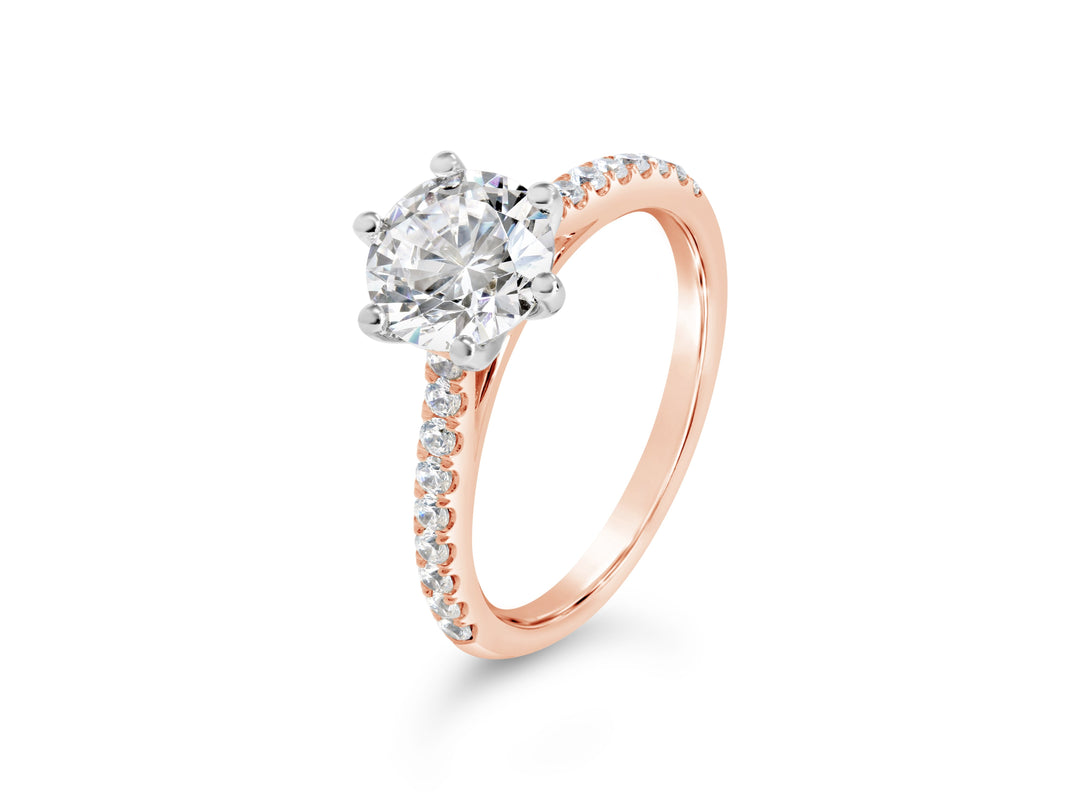 Classic Diamond Engagement Ring - The Diamond Guys