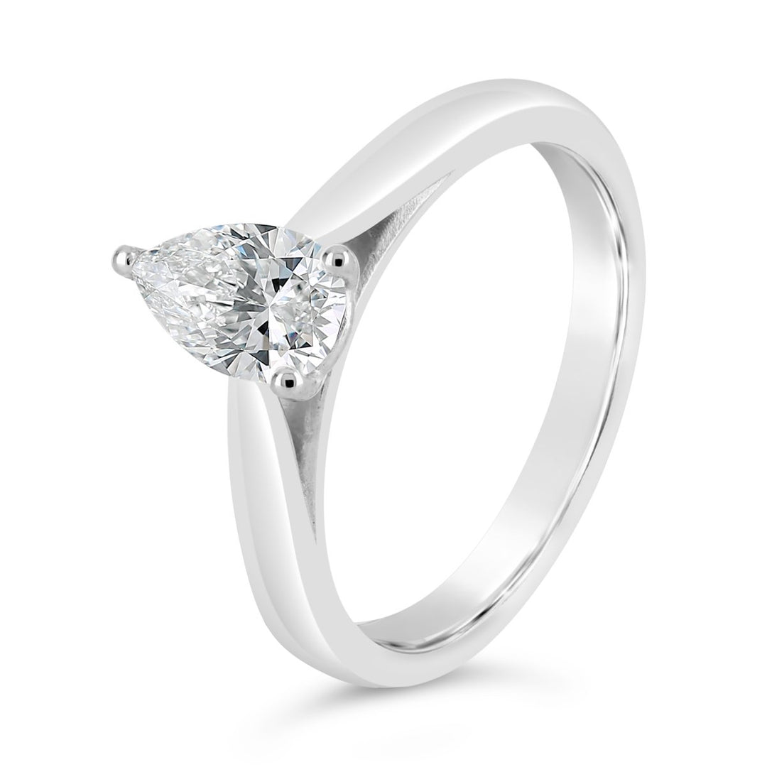 Solitaire Diamond Engagement Ring - The Diamond Guys