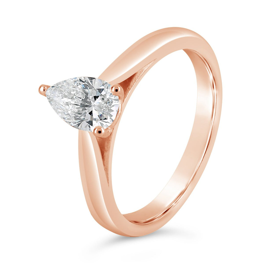 Solitaire Diamond Engagement Ring - The Diamond Guys
