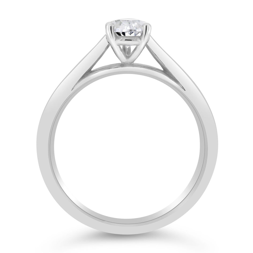 Solitaire Diamond Engagement Ring - The Diamond Guys