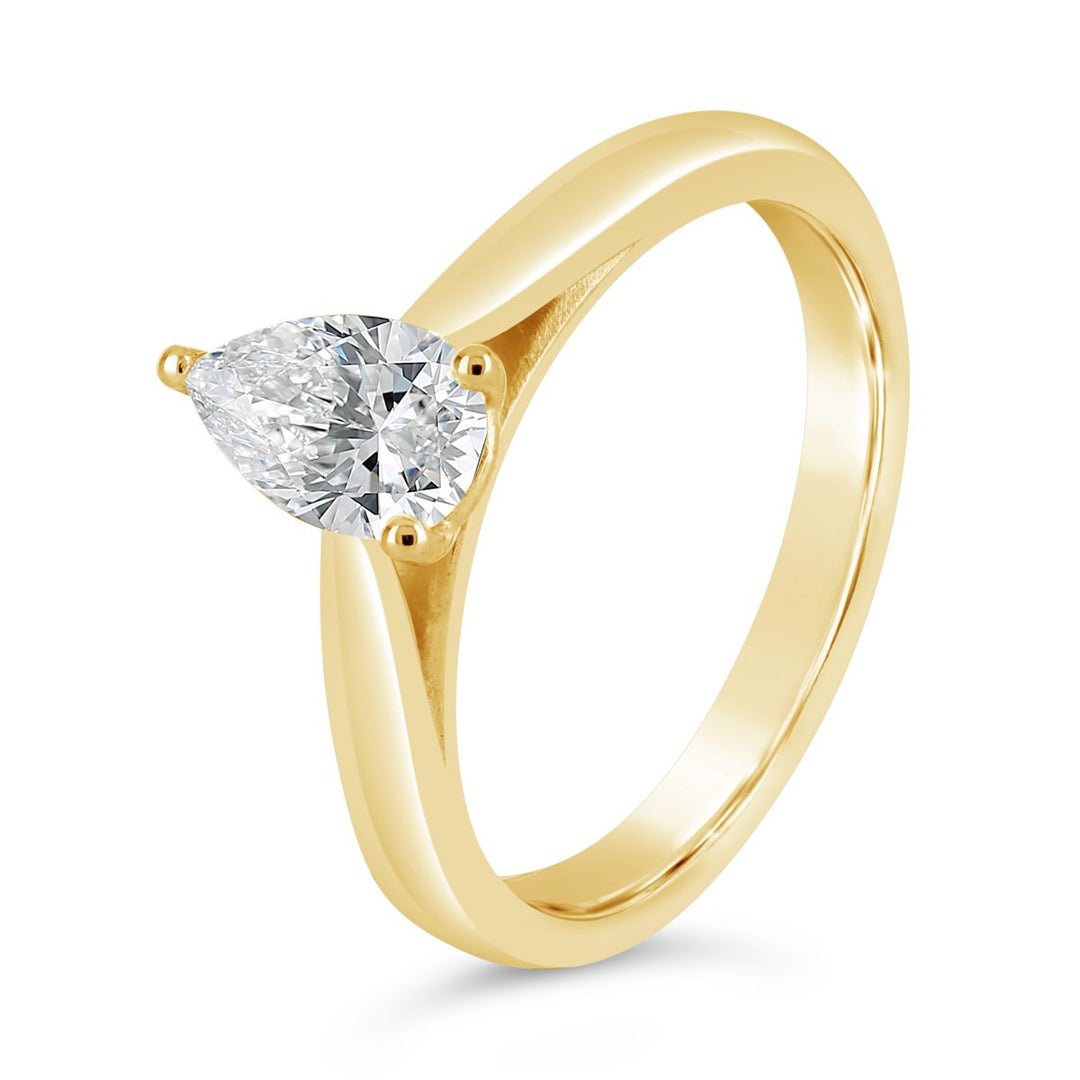 Solitaire Diamond Engagement Ring - The Diamond Guys