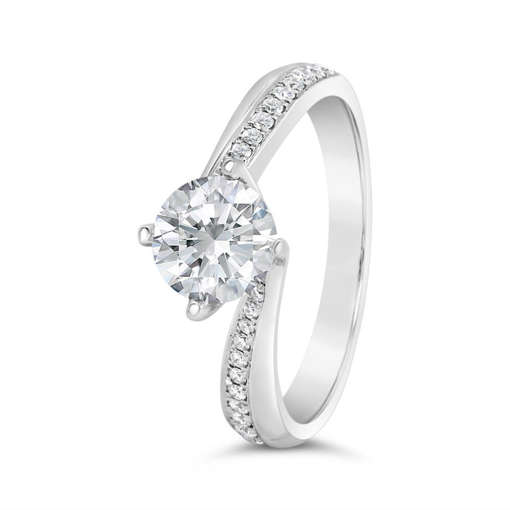 Diamond Engagement Ring - GR7670 - The Diamond Guys