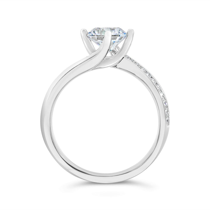 Diamond Engagement Ring - GR7670 - The Diamond Guys