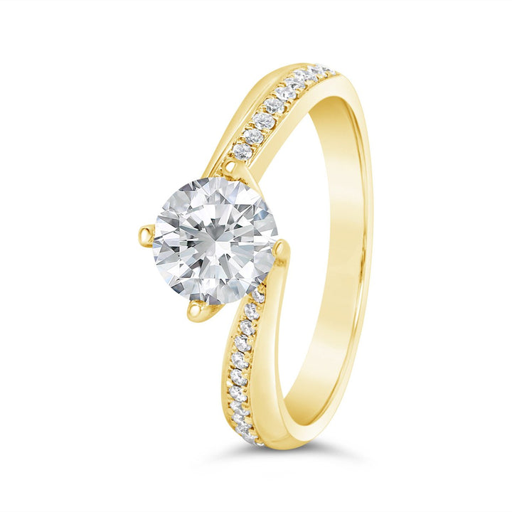 Diamond Engagement Ring - GR7670 - The Diamond Guys