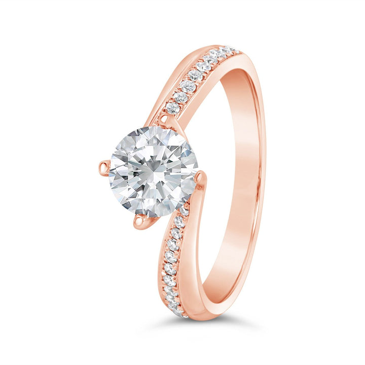 Diamond Engagement Ring - GR7670 - The Diamond Guys