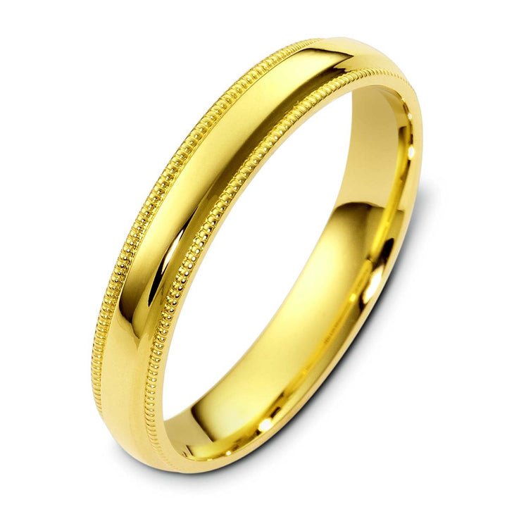 Men's Traditional Gold Wedding Band - 294A12 - The Diamond Guys