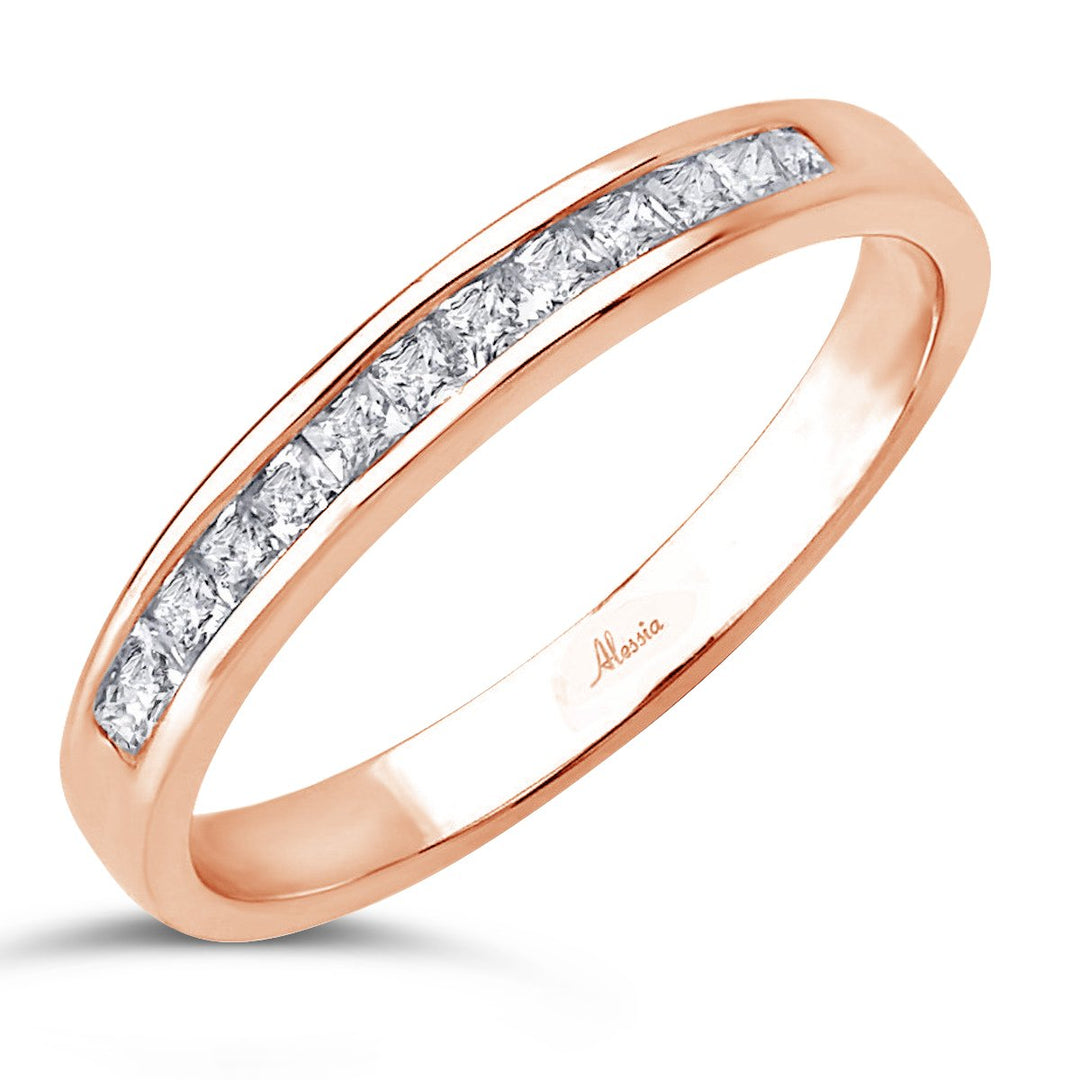 Channel Set Diamond Band - ACE015