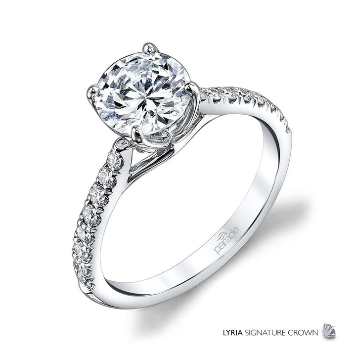Timeless Classic Engagement Ring Parade Design - The Diamond Guys