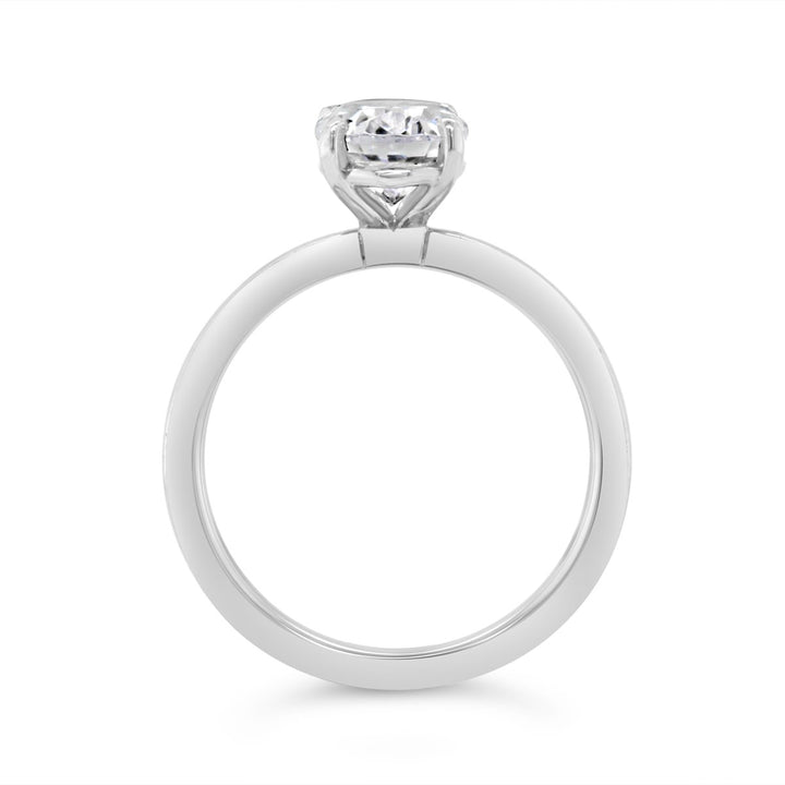 Solitaire Diamond Engagement Ring - YJC3492R-SOL