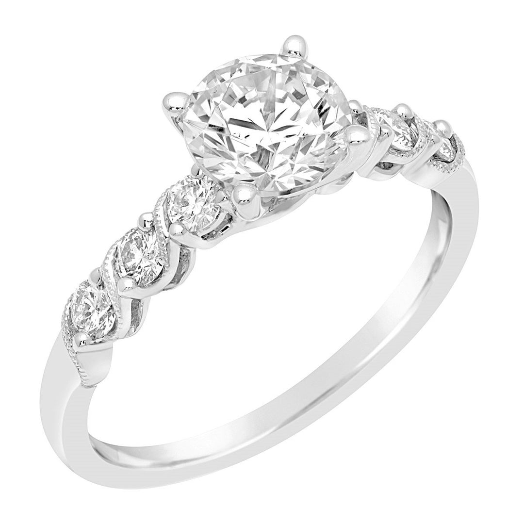 Diamond Engagement Ring Setting - The Diamond Guys