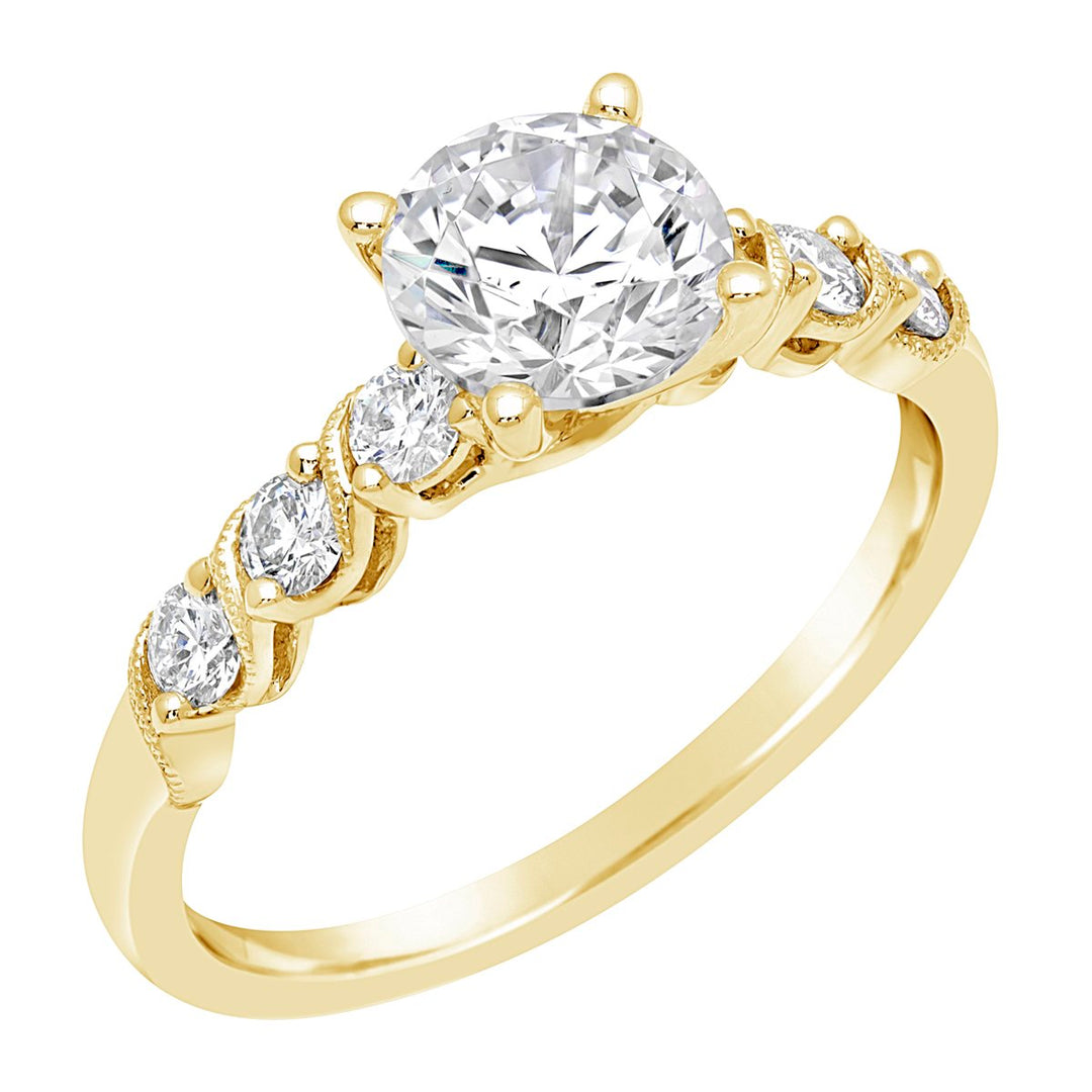 Diamond Engagement Ring Setting - The Diamond Guys