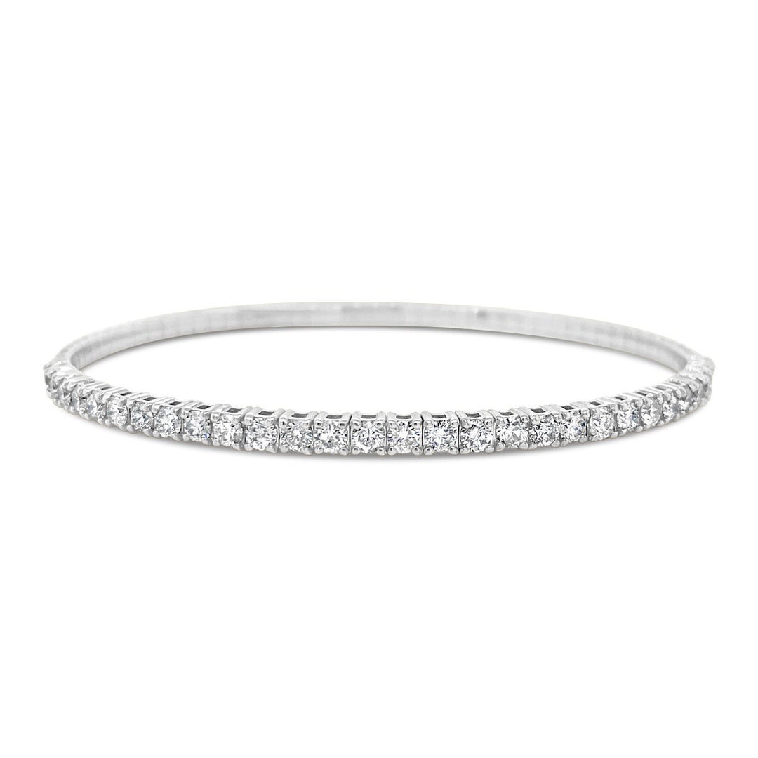White Gold Diamond Bracelet - BG272C