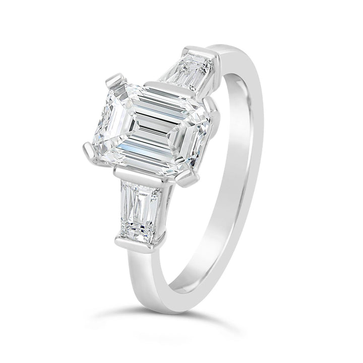 Three Stone Diamond Engagement Ring - The Diamond Guys