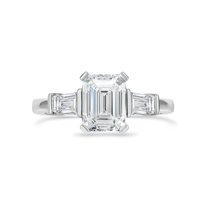 Three Stone Diamond Engagement Ring - The Diamond Guys