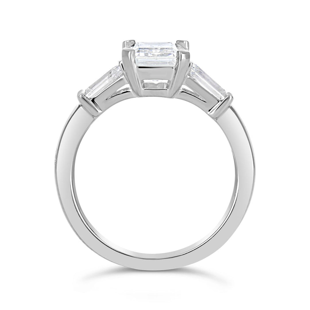 Three Stone Diamond Engagement Ring - The Diamond Guys
