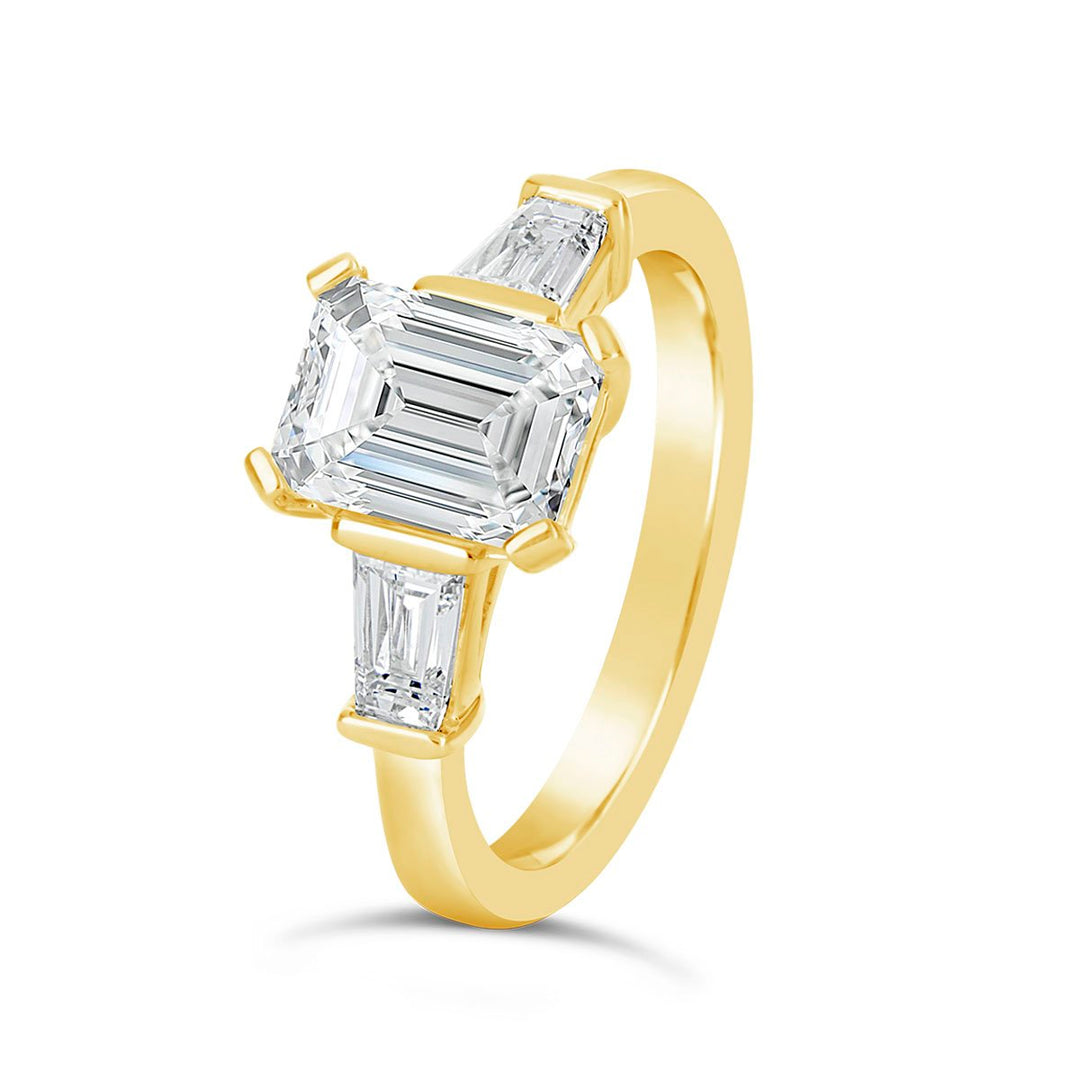 Three Stone Diamond Engagement Ring - The Diamond Guys