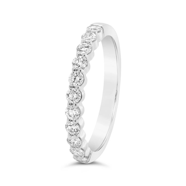 Half Way Set Diamond Band - YHB2851R