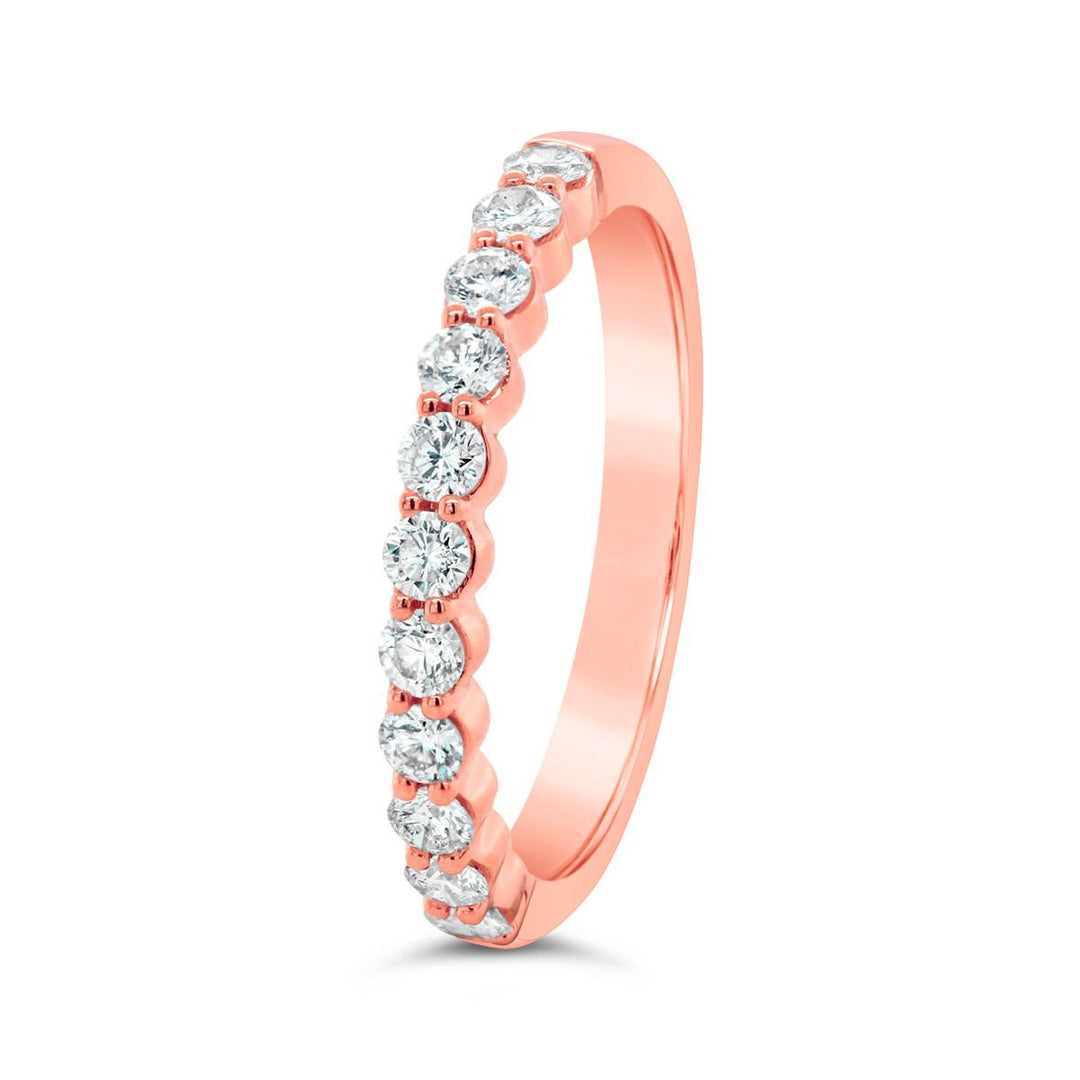 Half Way Set Diamond Band - YHB2851R