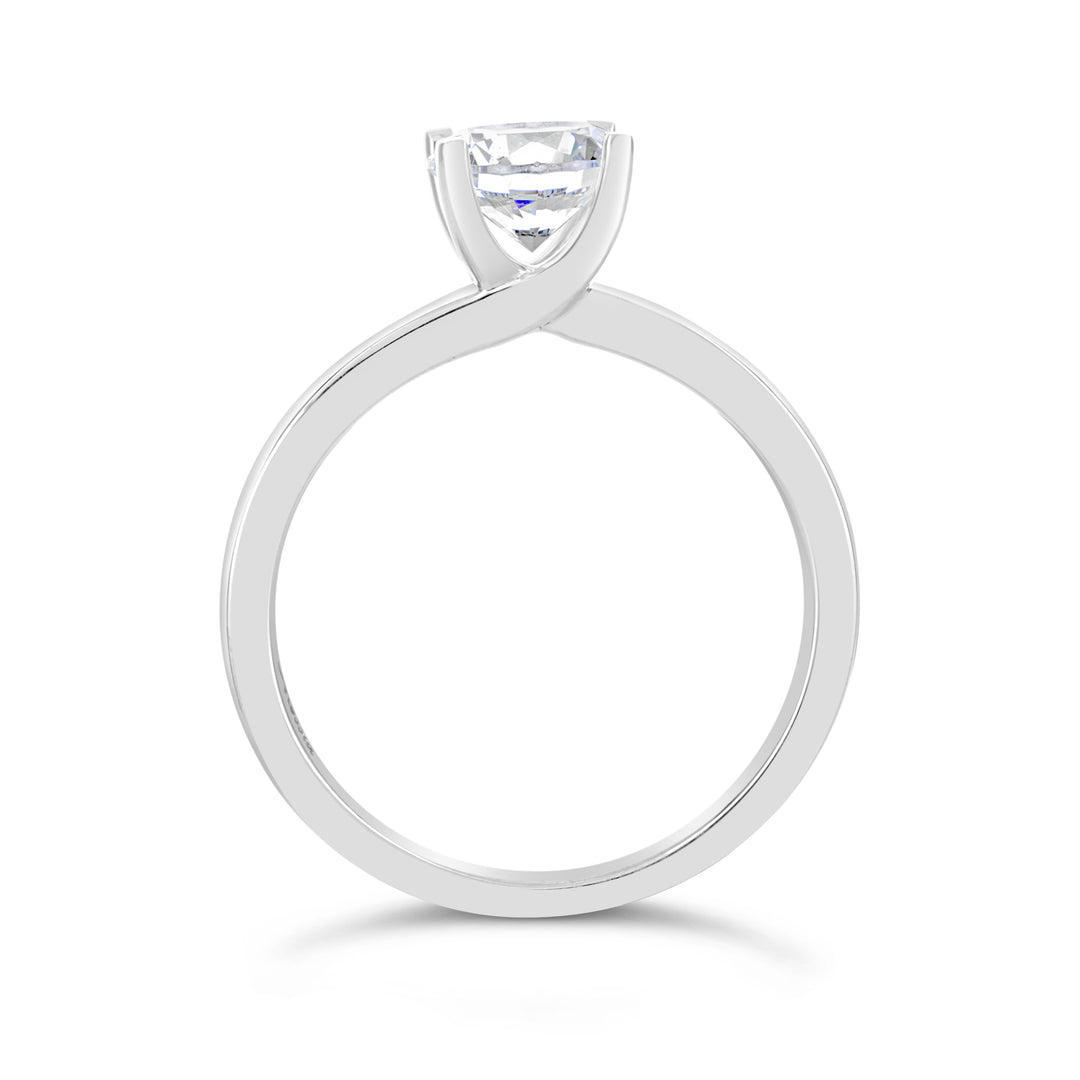 Classic Diamond Solitaire Engagement Ring