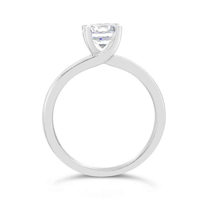 Classic Diamond Solitaire Engagement Ring