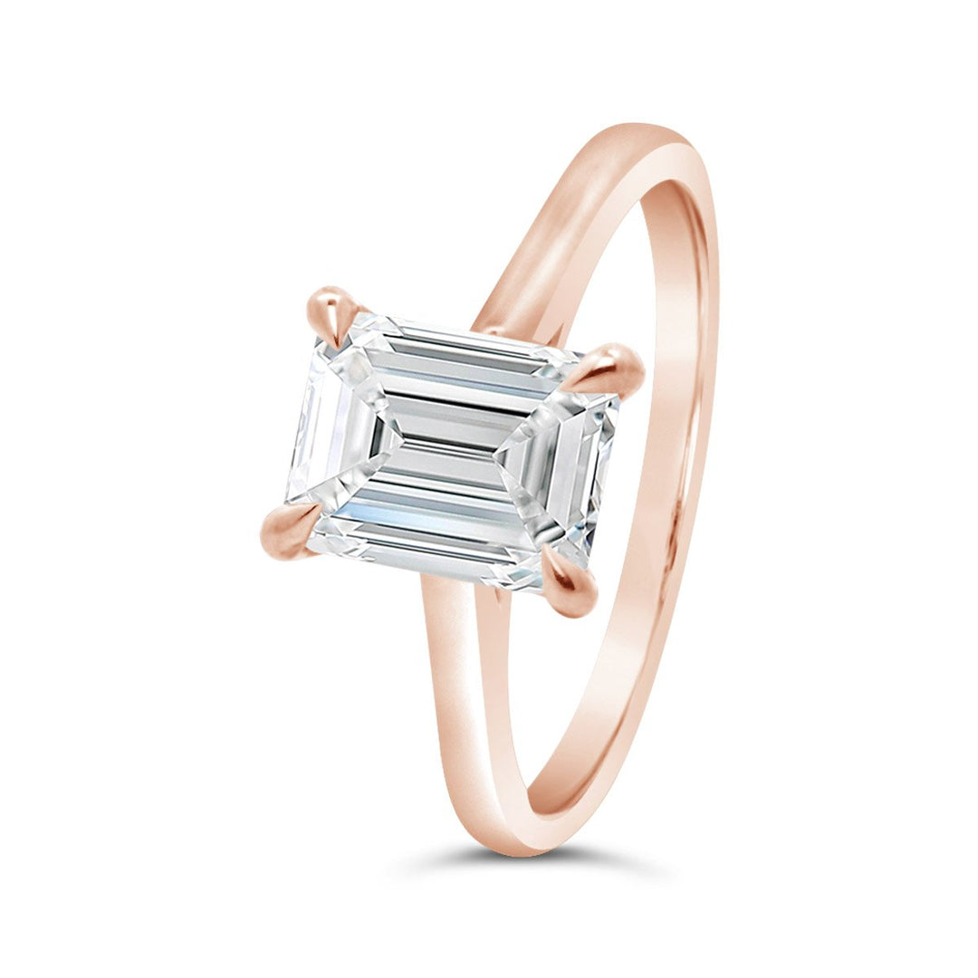 Solitaire Engagement Ring - N0423-EC