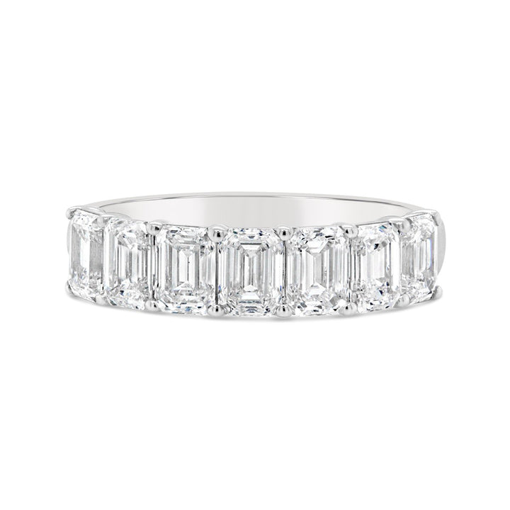 Emerald Cut Lab Grown Diamond Band - EB366