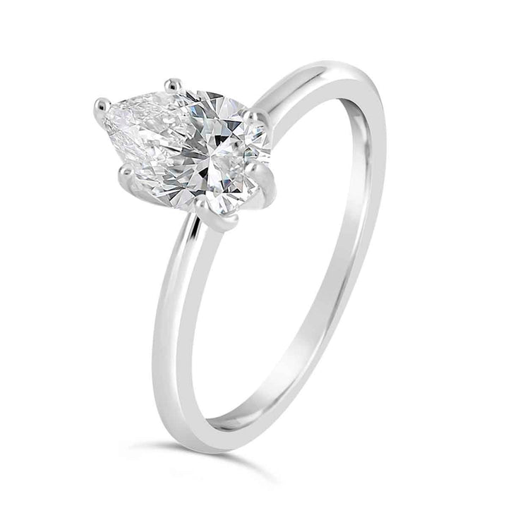 Diamond Solitaire Engagement Ring