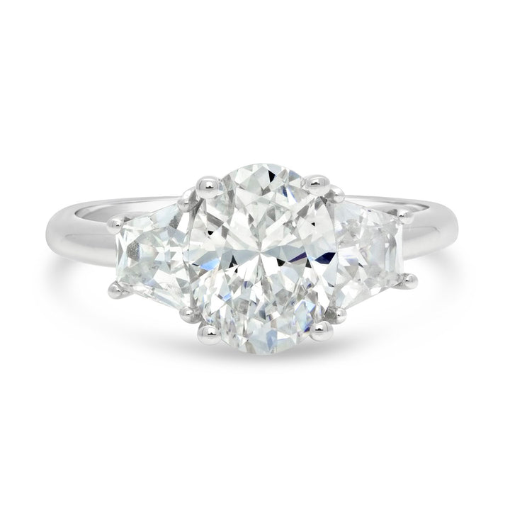 Three Stone Diamond Engagement Ring - The Diamond Guys