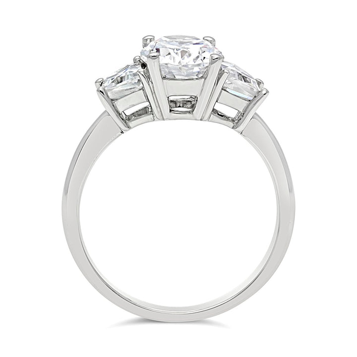 Three Stone Diamond Engagement Ring - The Diamond Guys