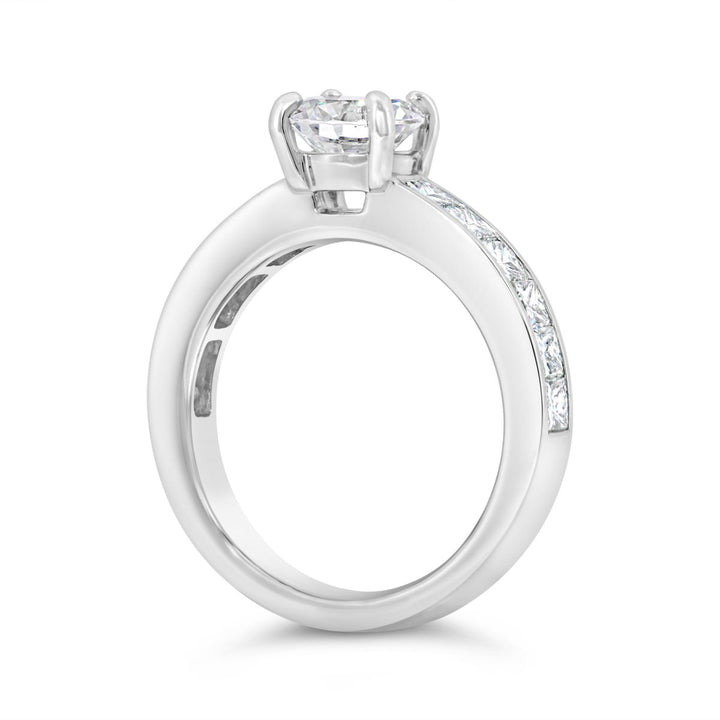 Channel Set Diamond Engagement Ring - GR07793 - The Diamond Guys