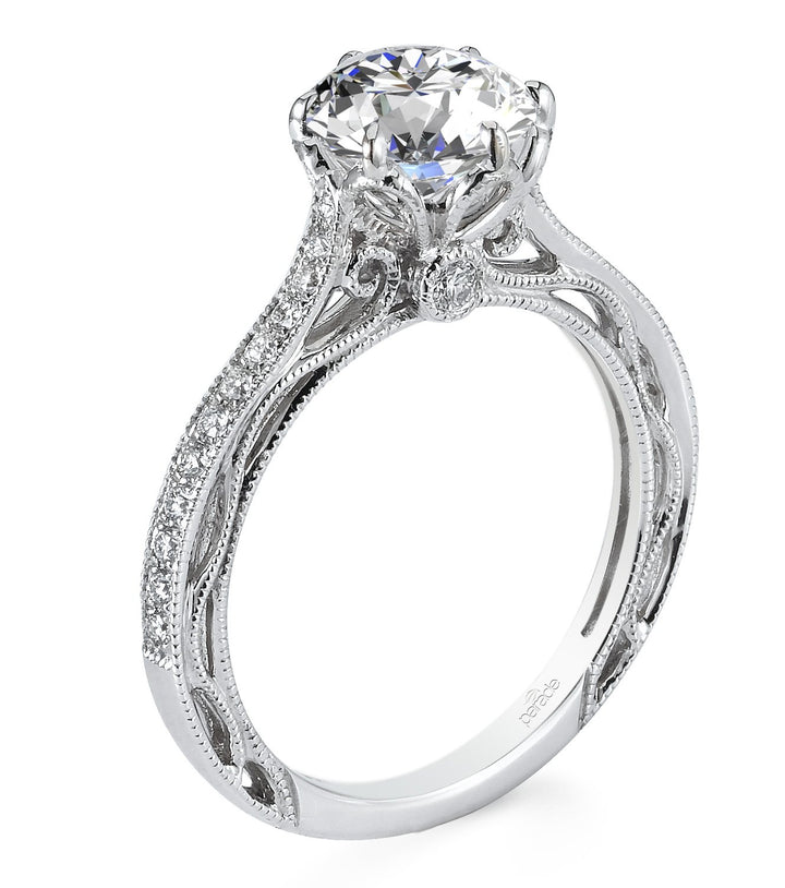 Parade Design Vintage Inspired  Diamond  Ring