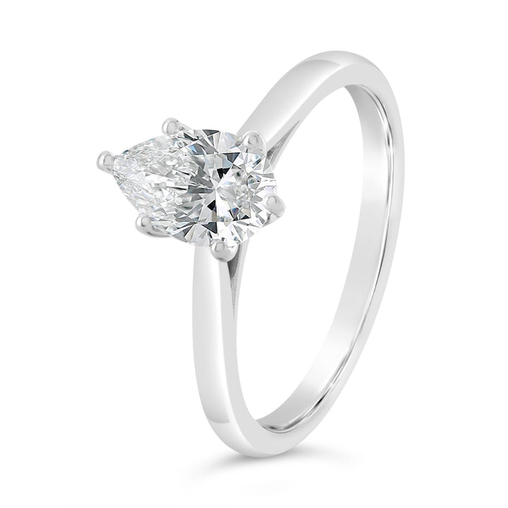 Solitaire Diamond Engagement Ring - The Diamond Guys