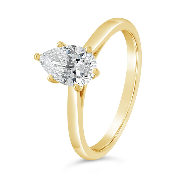 Solitaire Diamond Engagement Ring - The Diamond Guys