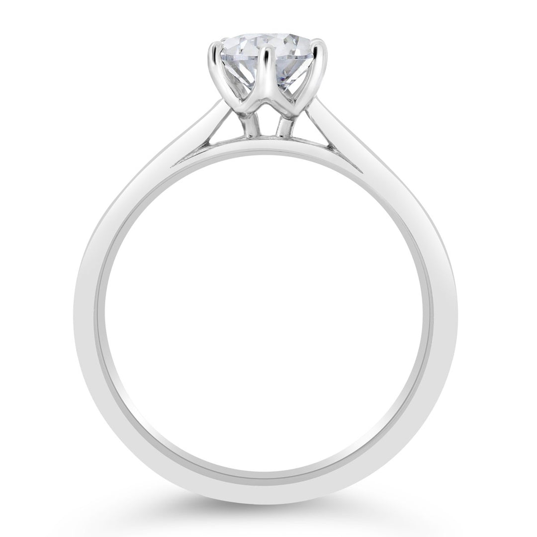 Solitaire Diamond Engagement Ring - The Diamond Guys