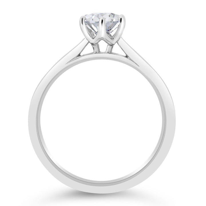 Solitaire Diamond Engagement Ring - The Diamond Guys