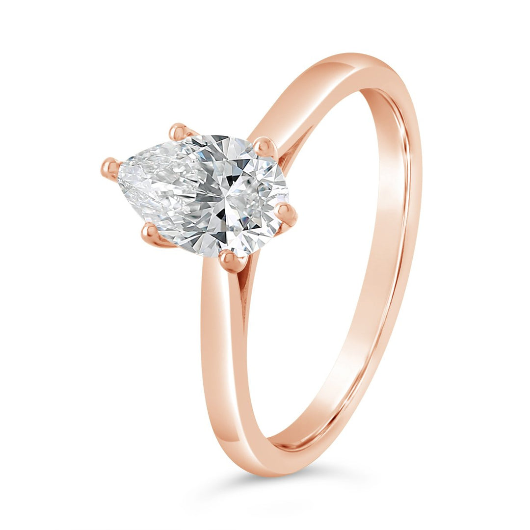 Solitaire Diamond Engagement Ring - The Diamond Guys