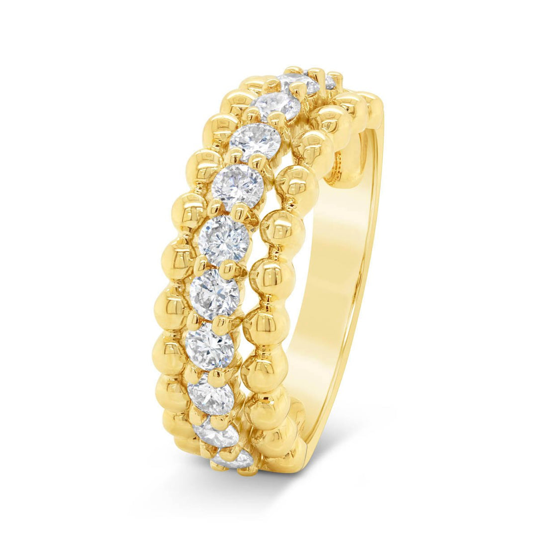 Yellow Gold Diamond Ring - LD10590 - The Diamond Guys