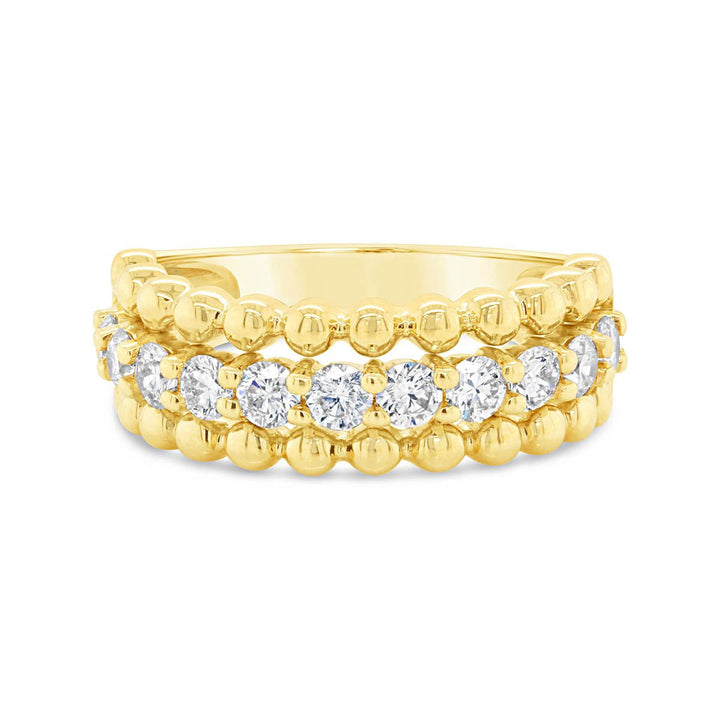 Yellow Gold Diamond Ring - LD10590 - The Diamond Guys