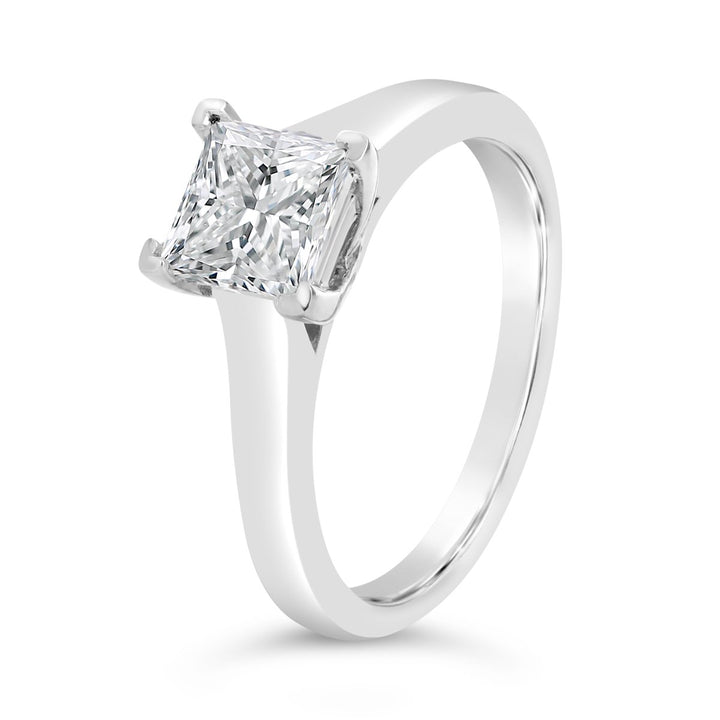 Solitaire Diamond Engagement Ring - The Diamond Guys