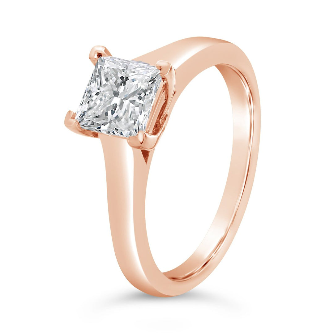 Solitaire Diamond Engagement Ring - The Diamond Guys