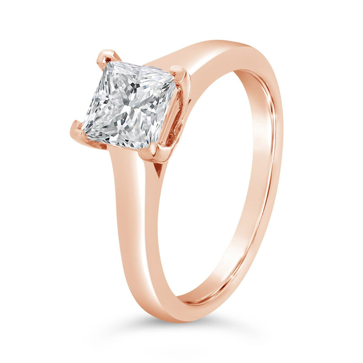 Solitaire Diamond Engagement Ring - The Diamond Guys