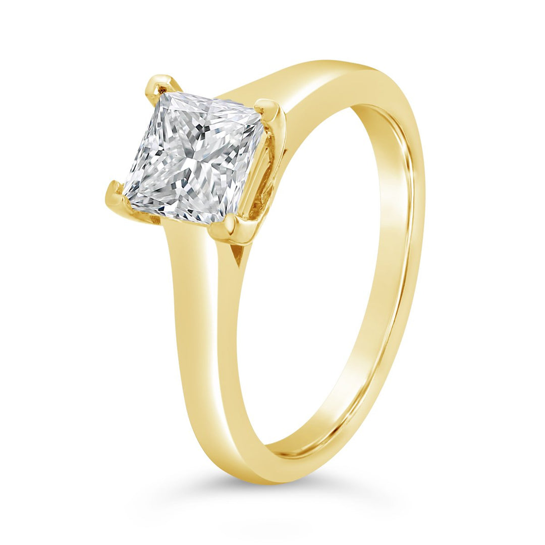 Solitaire Diamond Engagement Ring - The Diamond Guys