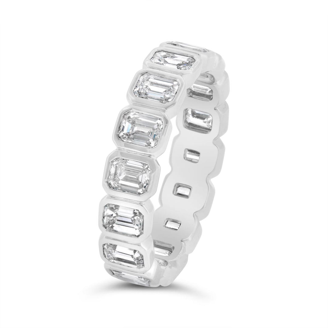 Bezel Set Diamond Eternity Band