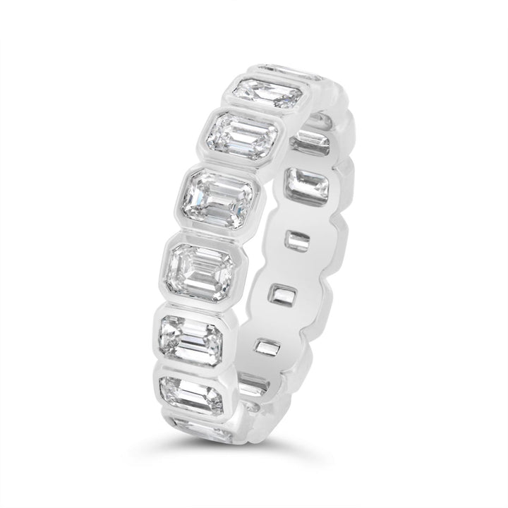 Bezel Set Diamond Eternity Band