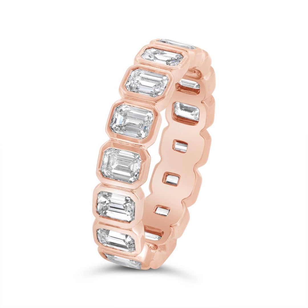 Bezel Set Diamond Eternity Band