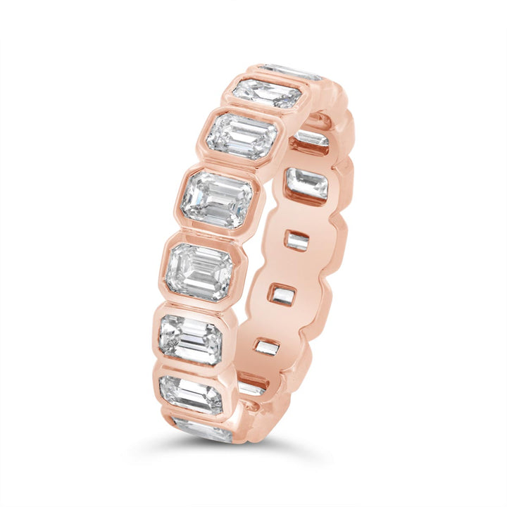 Bezel Set Diamond Eternity Band